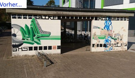 2018-11-10_Malen_Fahrraeder_Vorher